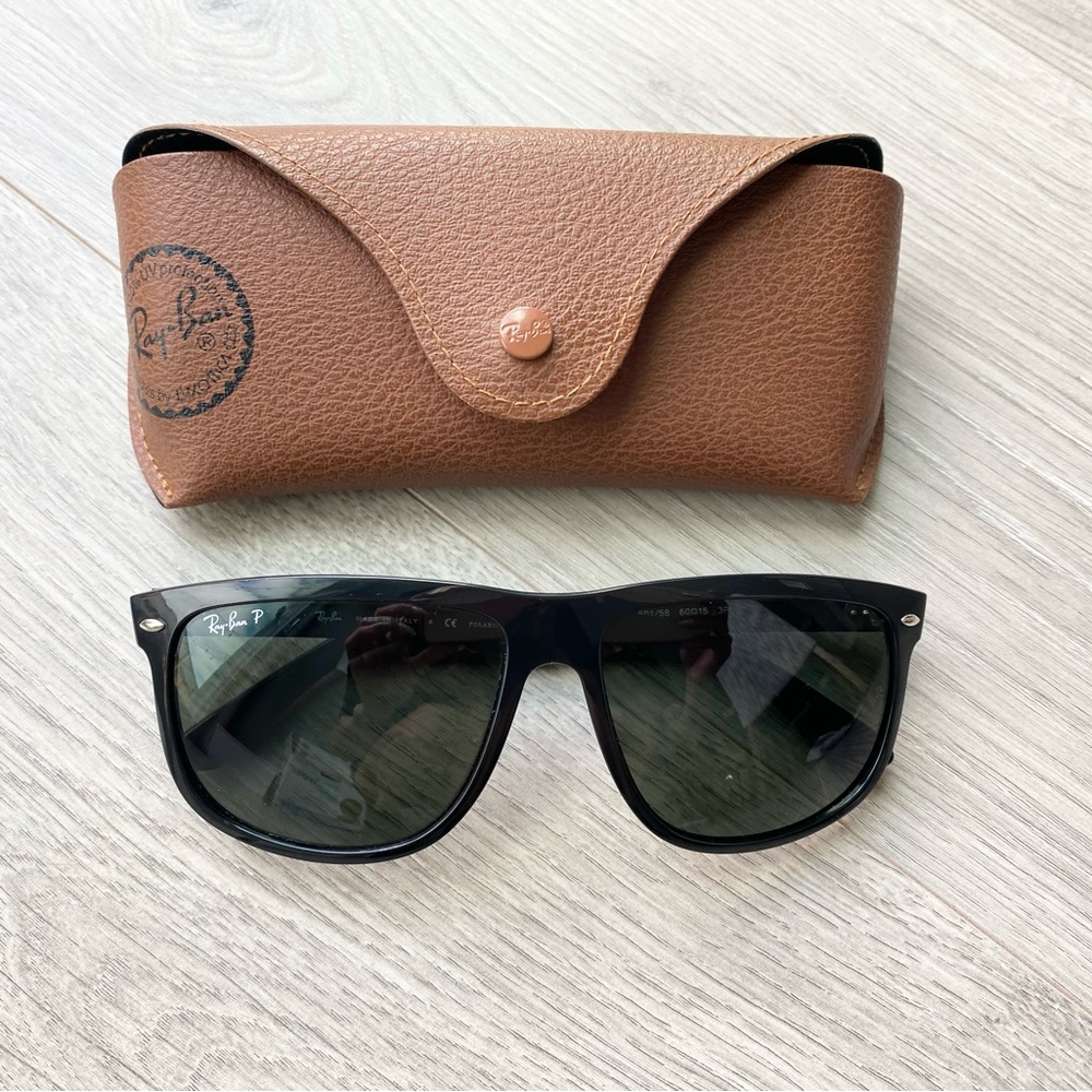 Authentic Ray-Ban RB4147 601 58 Black - Large